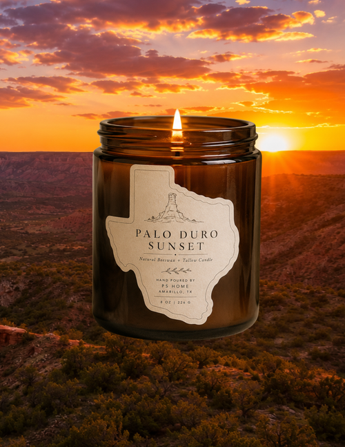 Premium Beeswax + Tallow Scented Candle | 8 ounces