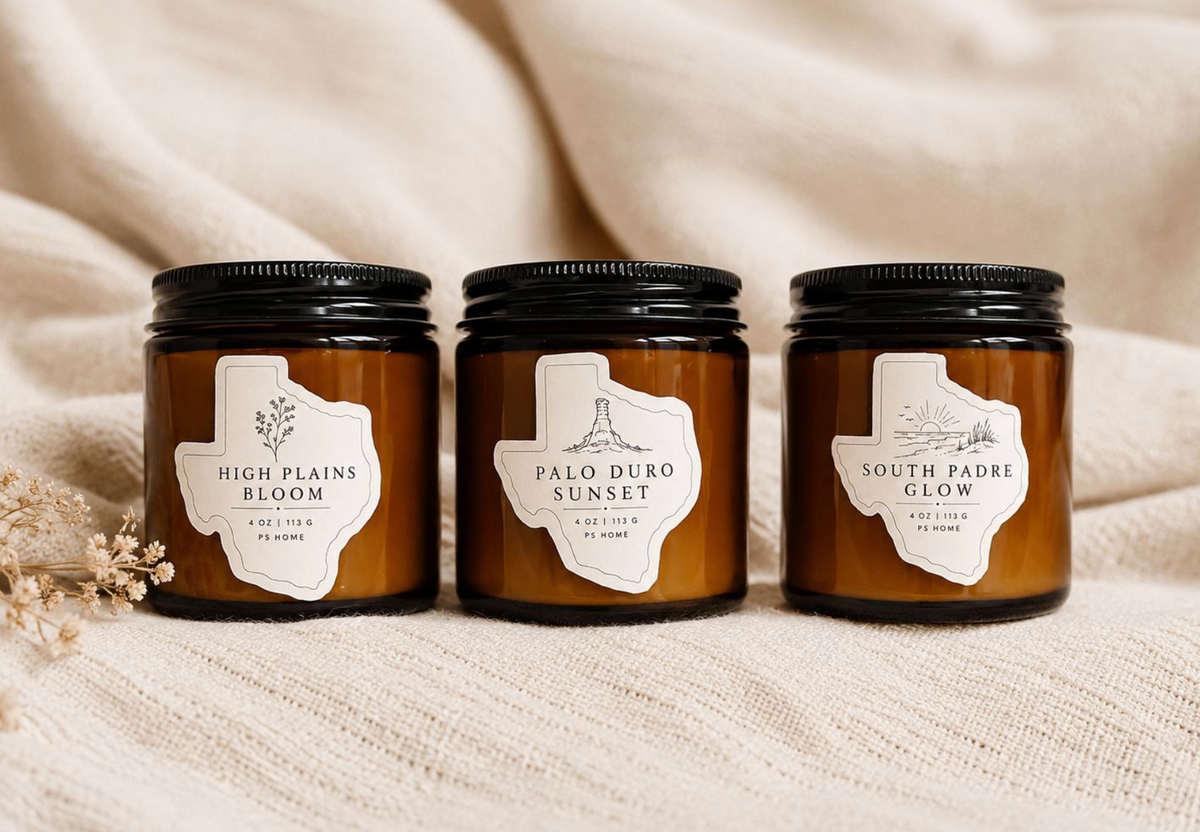 Signature Scent Discovery Box | 3 Beeswax + Tallow Candles