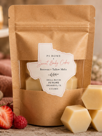 Premium Beeswax + Tallow Wax Melts